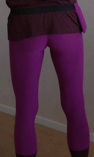 Purple lyggings