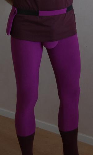 Purple lyggings